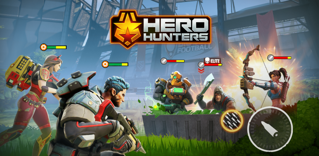 Banner of Hero Hunters - 3D Shooter wars 