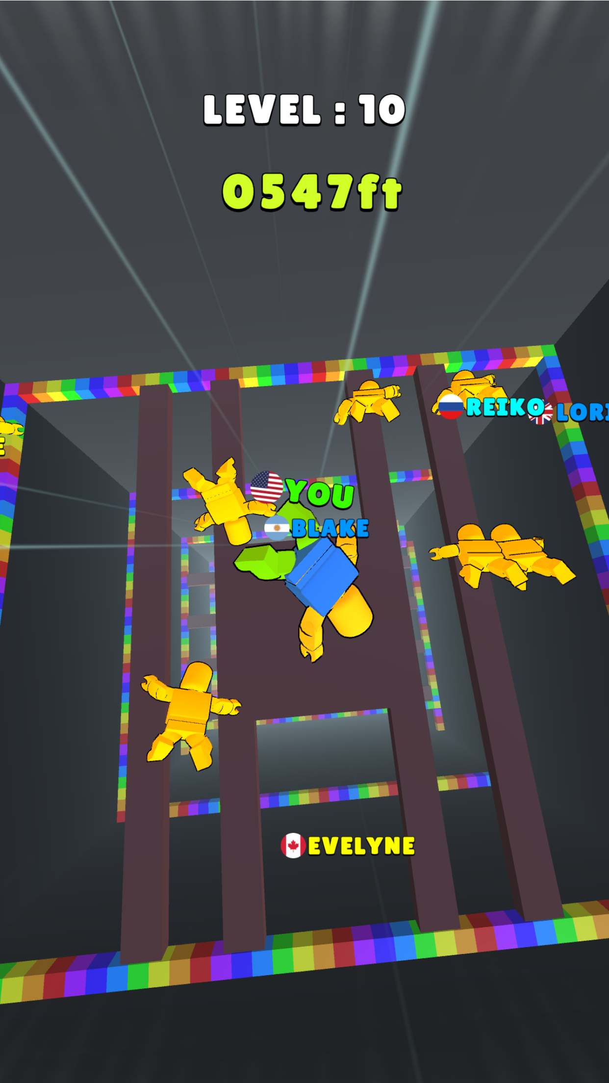 Скриншот игры Dropper Challenge