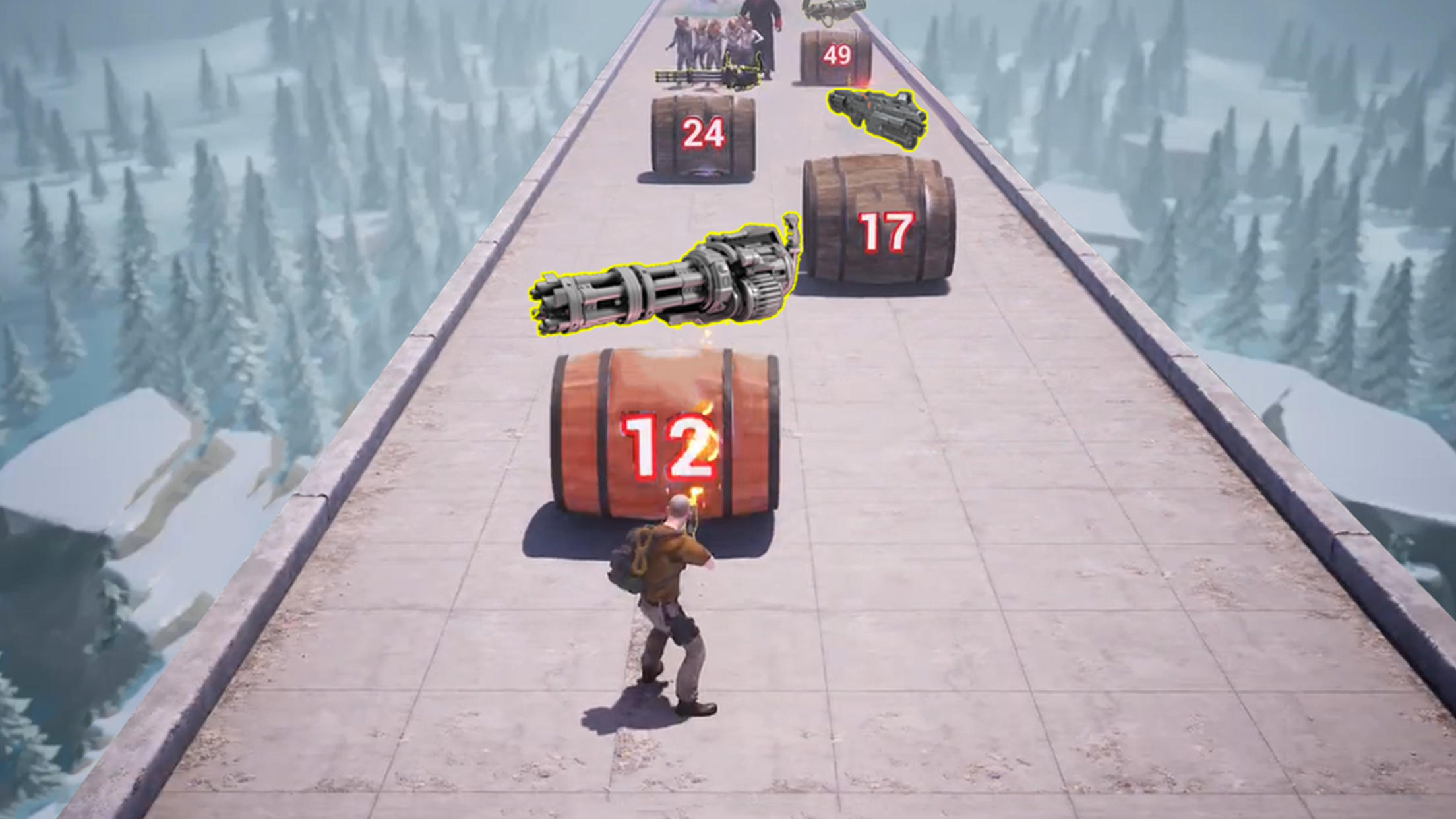Screenshot of Zombie Fever: Gun Run