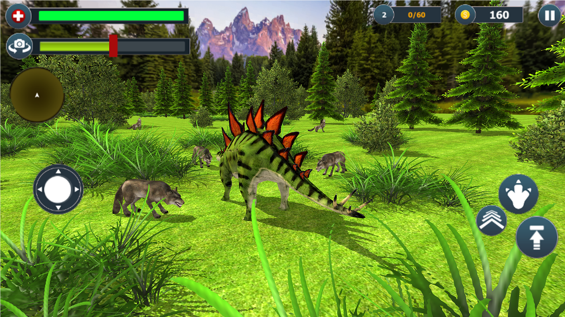 Cuplikan Layar Game Dinosaur Simulator