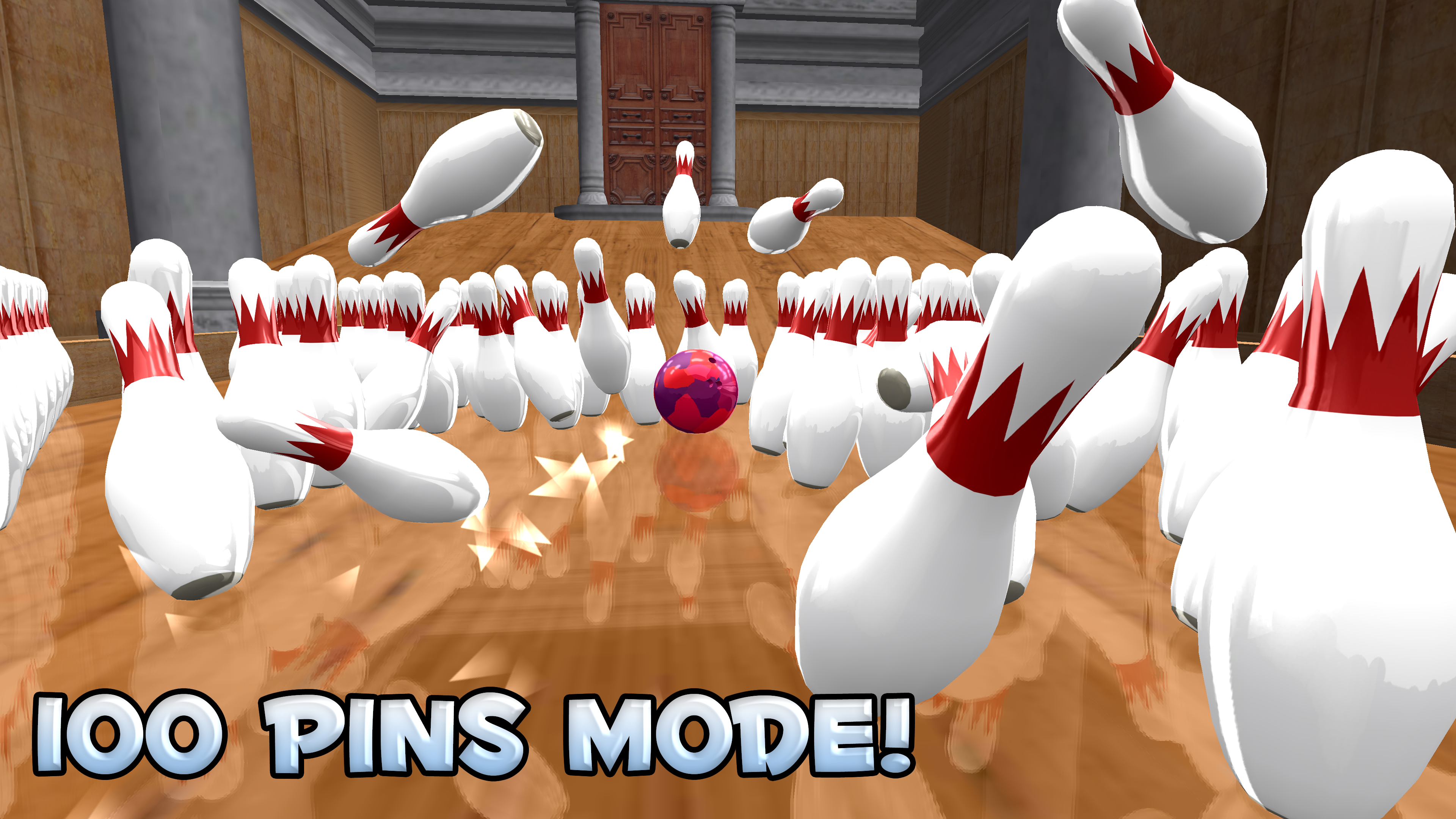 Galaxy Bowling 3D Game Screenshot