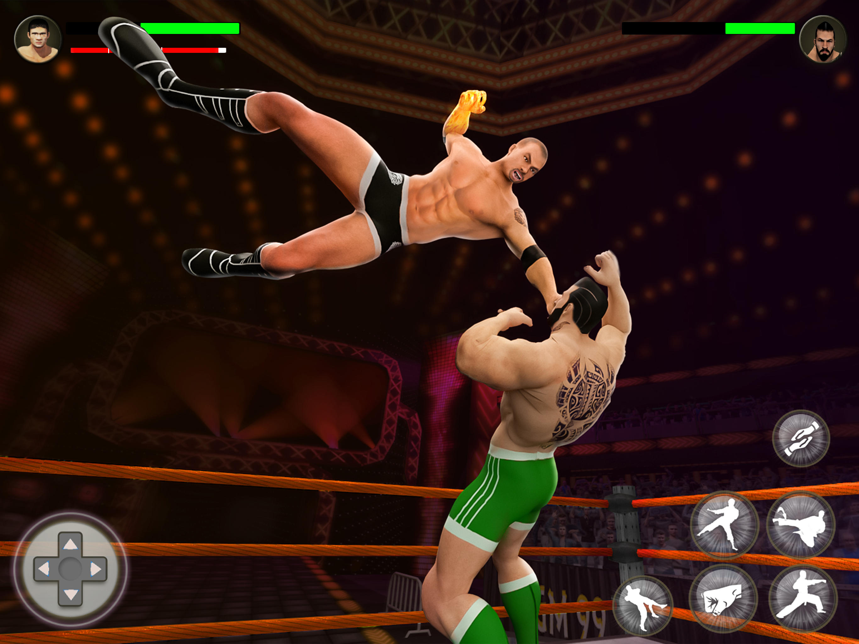 PRO Wrestling Fighting Game ภาพหน้าจอเกม
