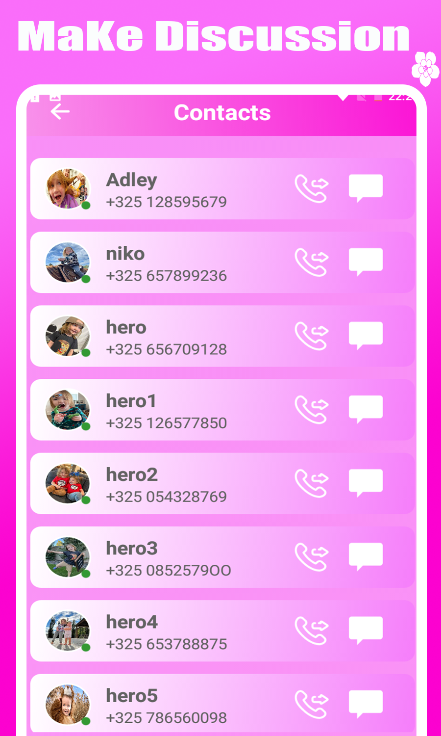 A For Adley Fake call Video Game Screenshot