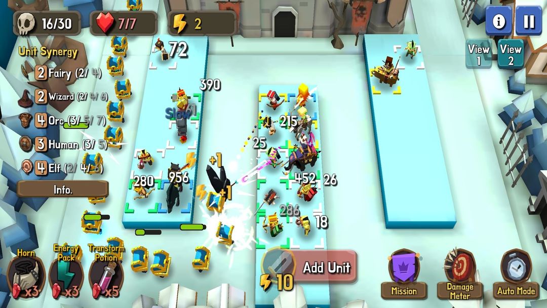 Random Merge Defense screenshot game