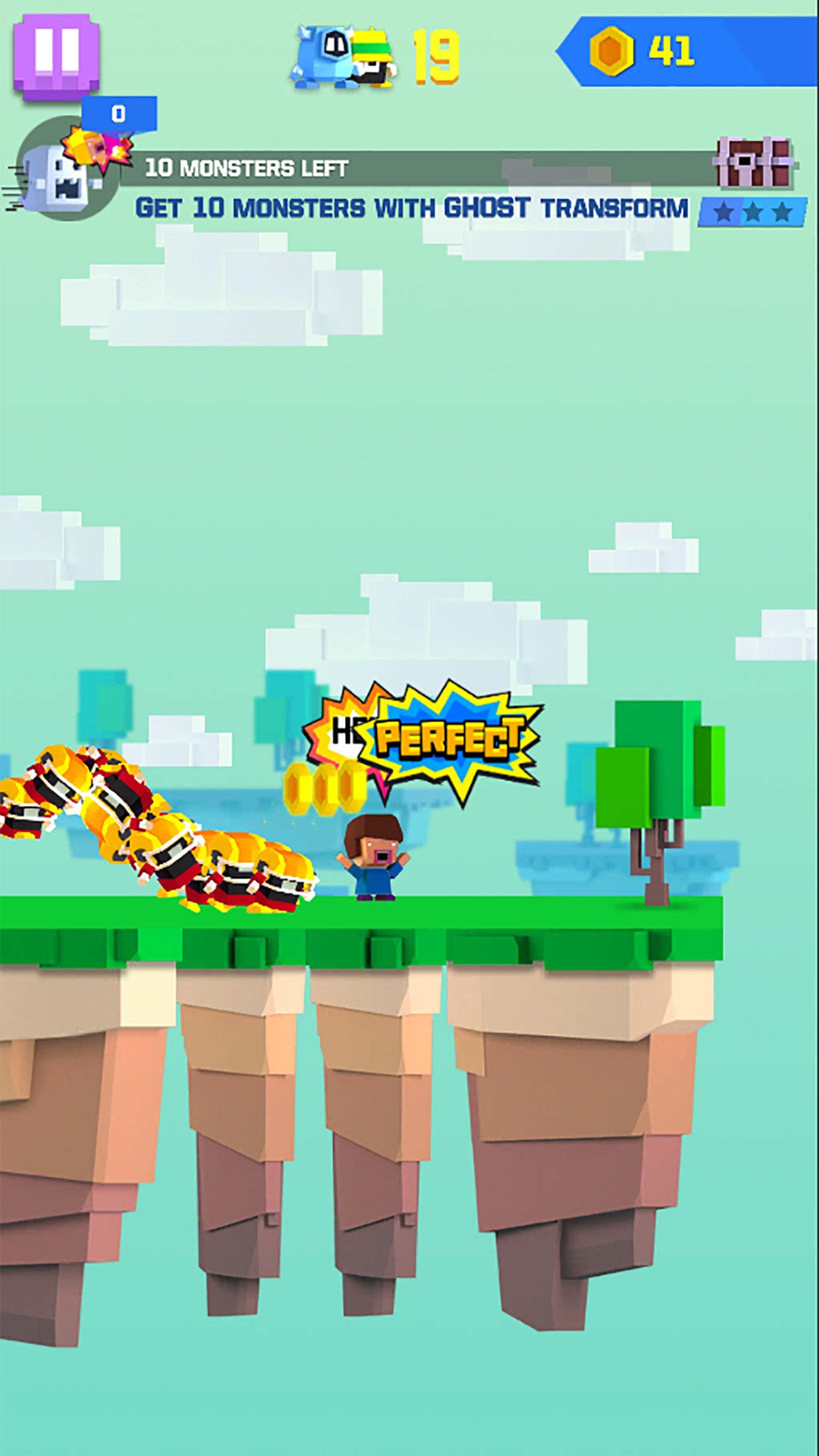 Monster Rush Game Screenshot