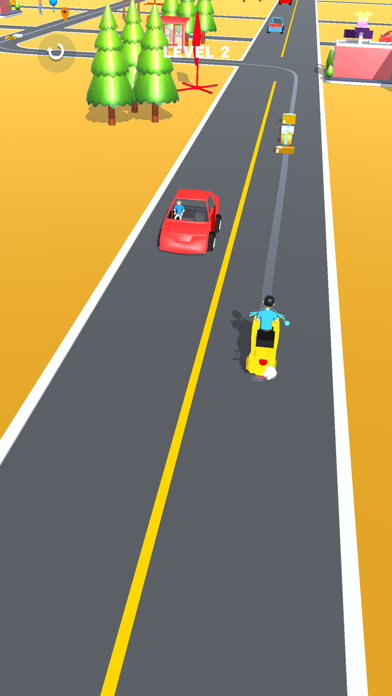 Screenshot of Delivery Surfer 3D - Rush Guys