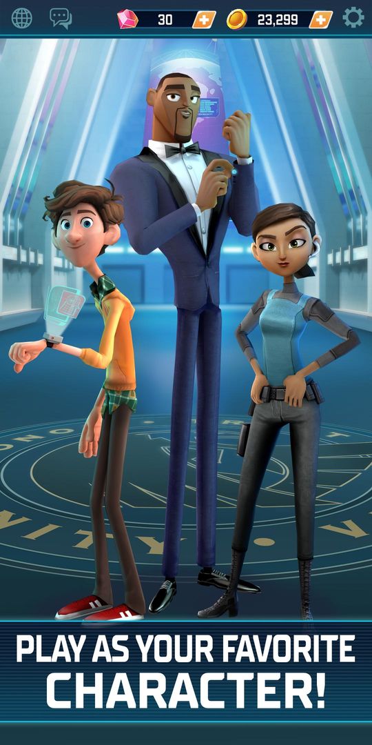 Spies in Disguise: Agents on the Run 게임 스크린 샷