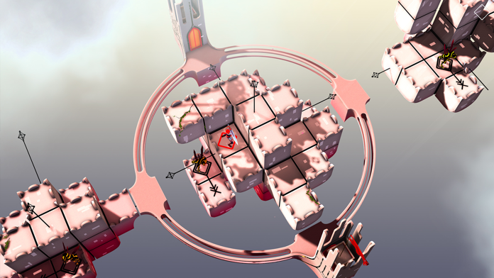Euclidean Skies Game Screenshot