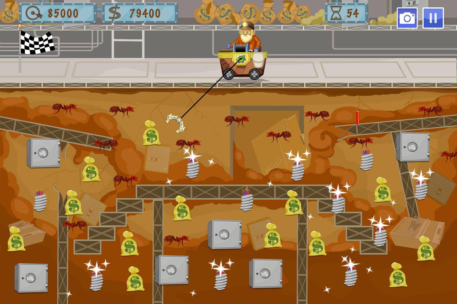 Gold Miner World Tour Game Screenshot