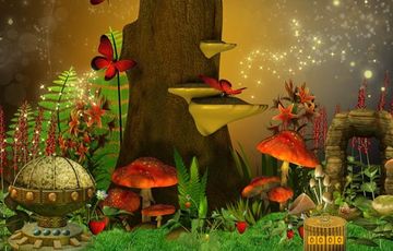 Escape Game - Mushroom House 2 Game Screenshot