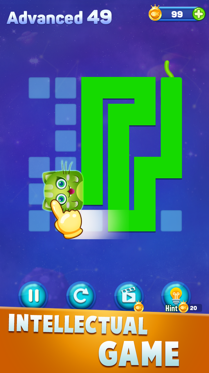 Fill - One - Draw Line Puzzle Game Screenshot