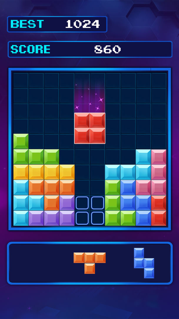 Block Puzzle Brick 1010 ภาพหน้าจอเกม