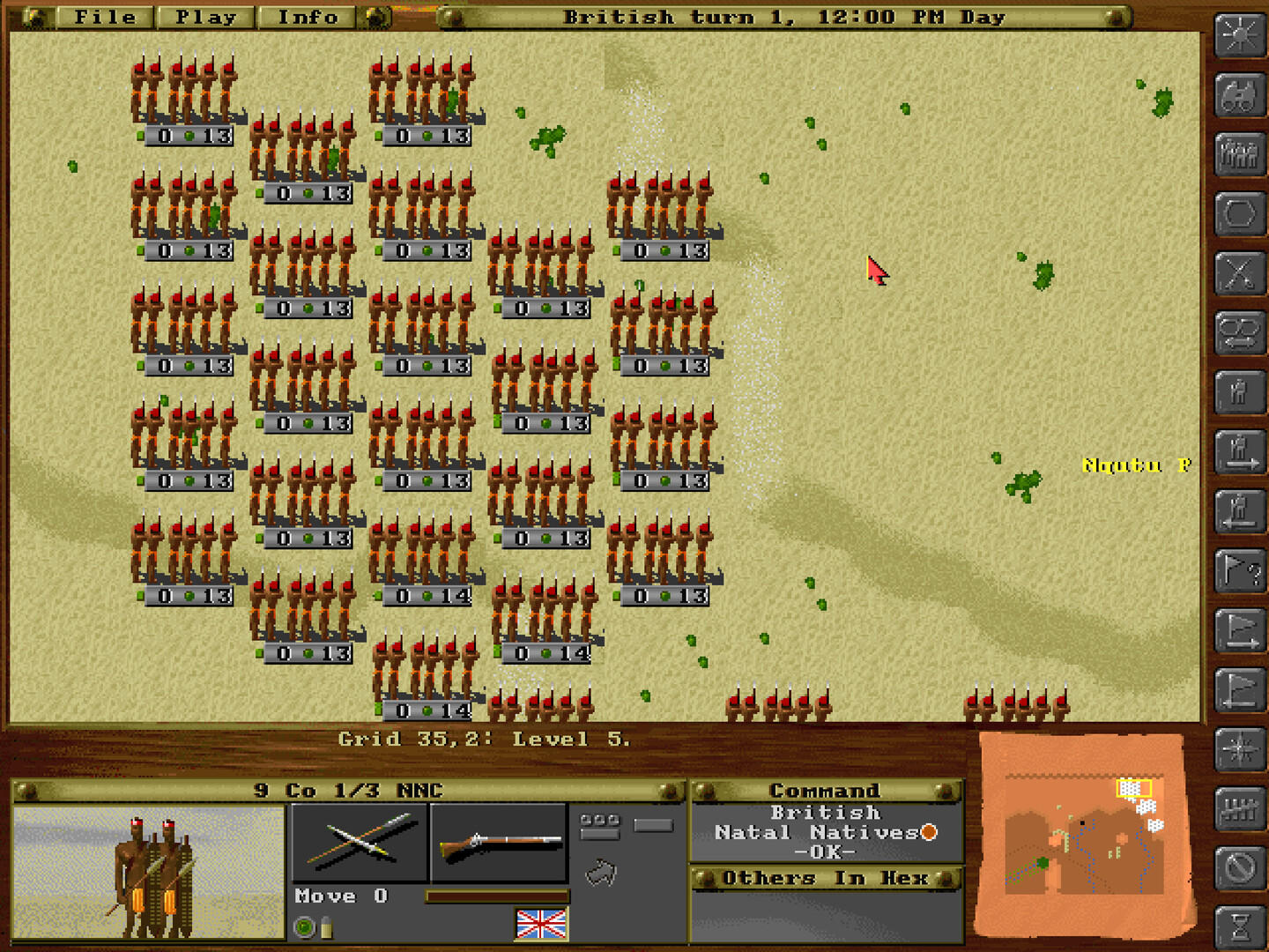 Wargame Construction Set III: Age of Rifles 1846-1905 screenshot game