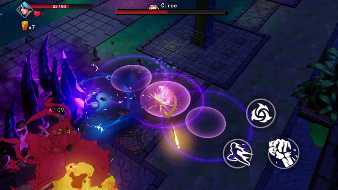 Screenshot of Game of Gods: Roguelike Games