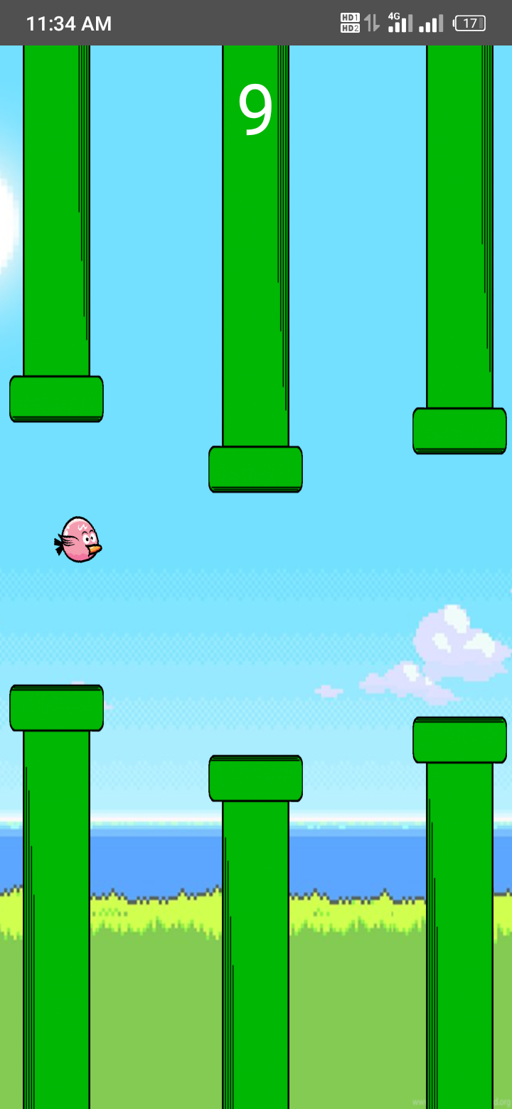 Screenshot of Flying Flapy Bird - 2D