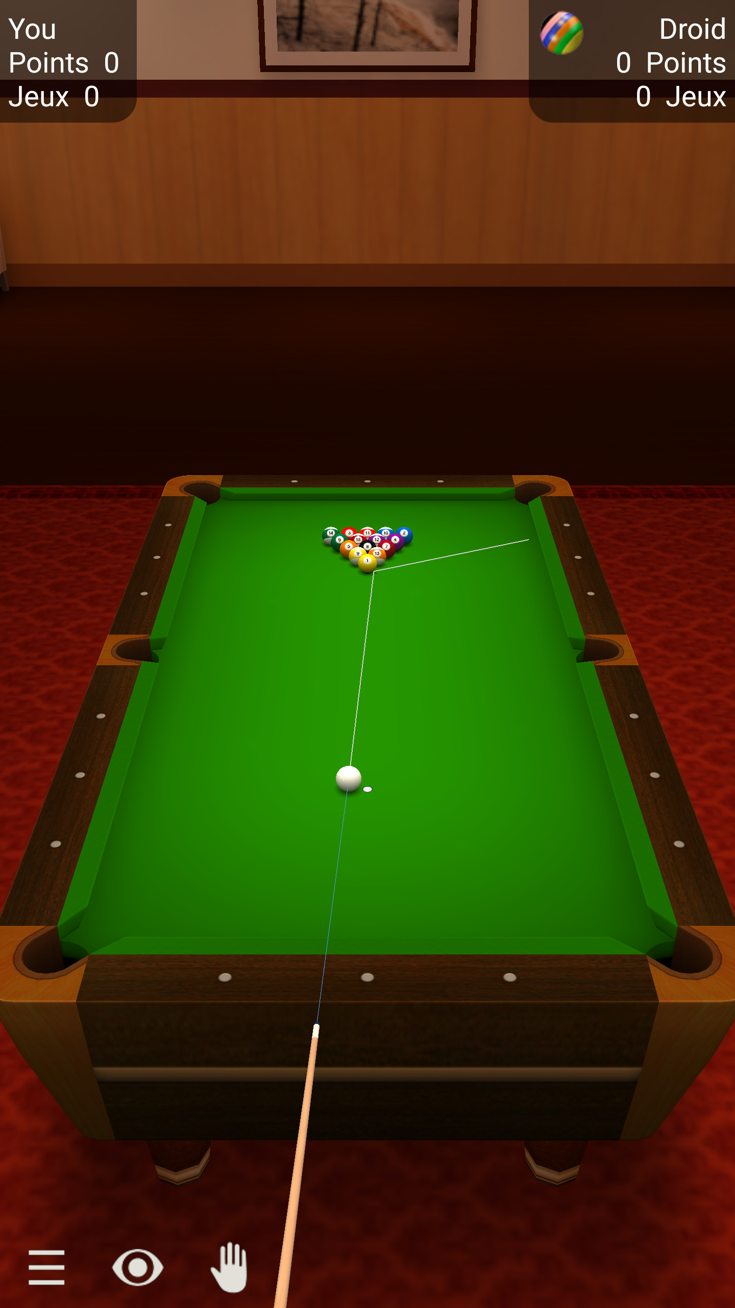 Snooker Pool Pro 3D Game Screenshot