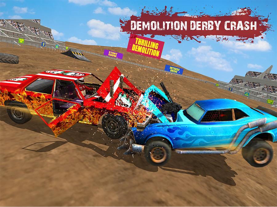 Demolition Derby Real Car Wars Game Screenshot