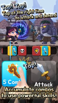 Combo Heroes ภาพหน้าจอเกม