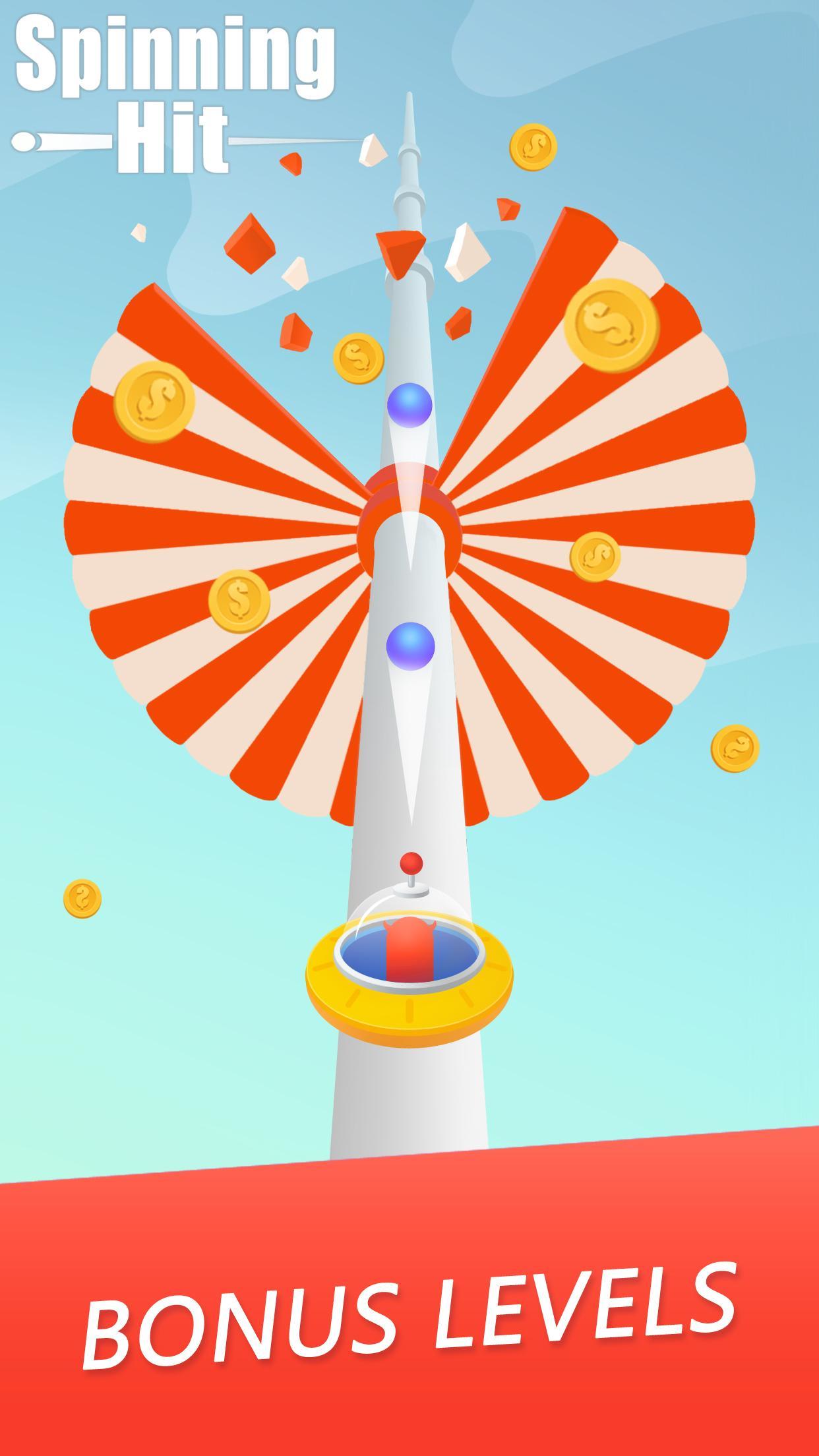 Spinning Hit Game Screenshot