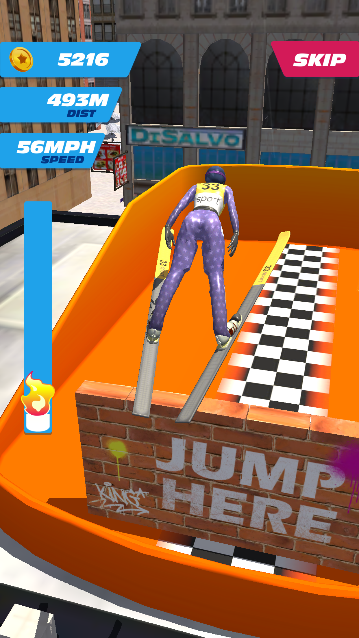 Ski Ramp Jumping 게임 스크린샷