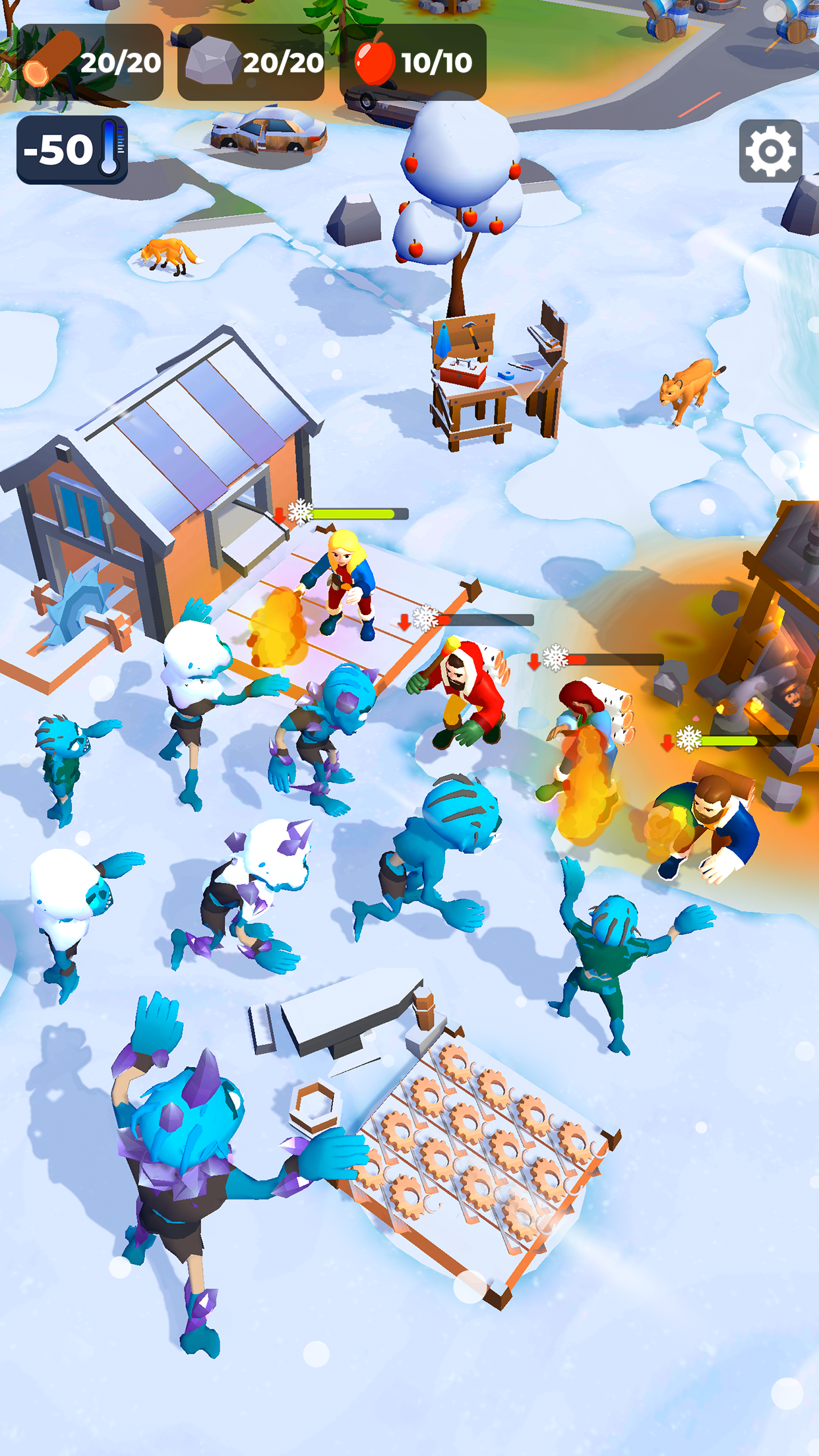 Screenshot of Frost Land Survival
