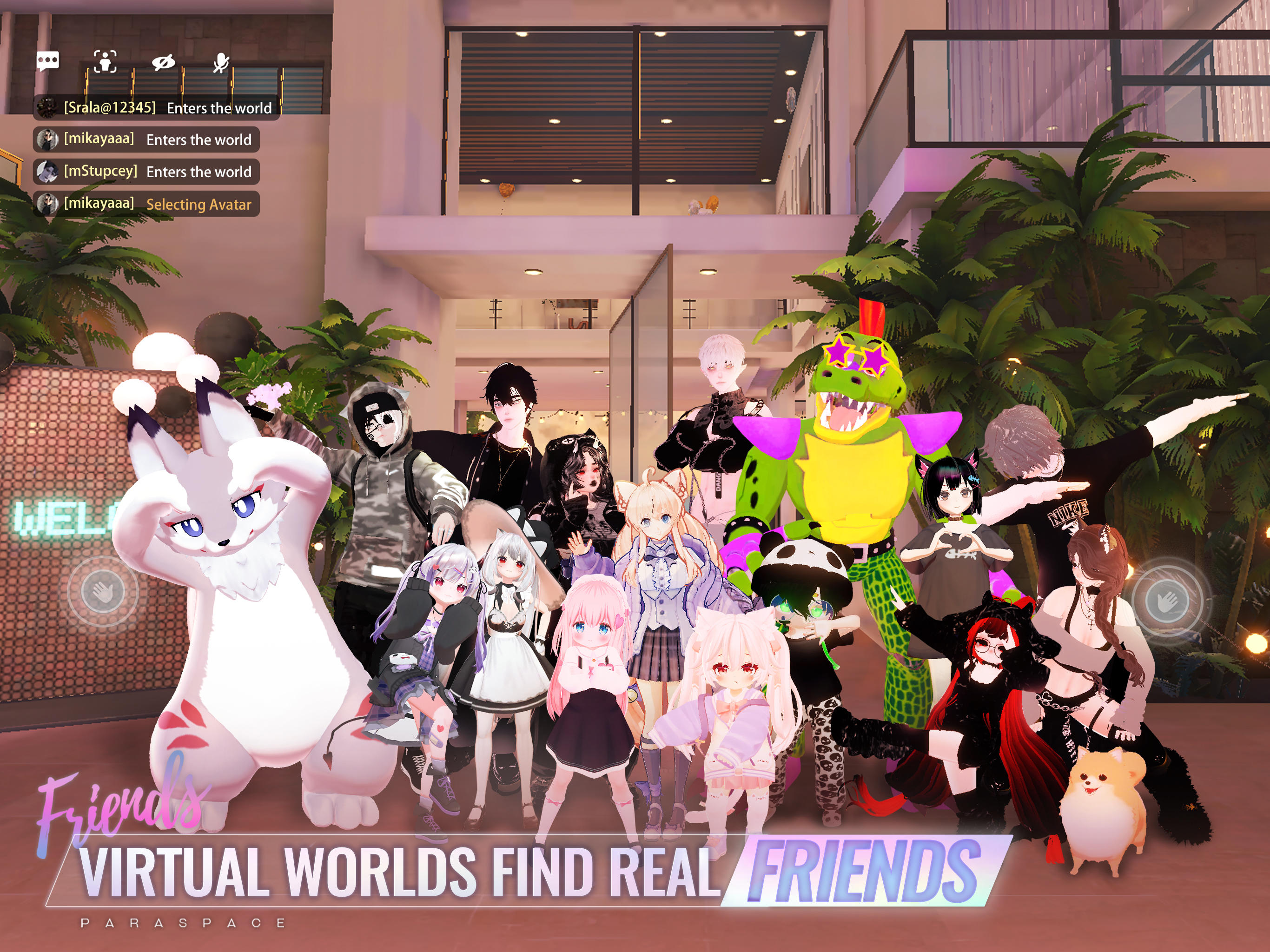 ParaSpace Game Screenshot