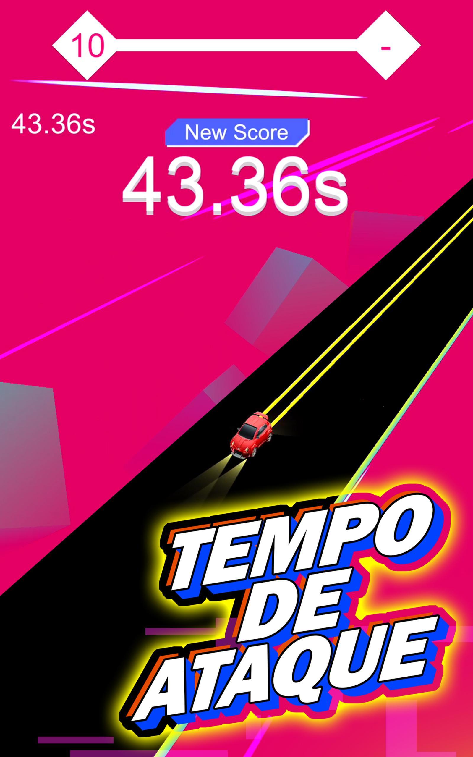 Captura de Tela do Jogo Cliff Drift Car Racing