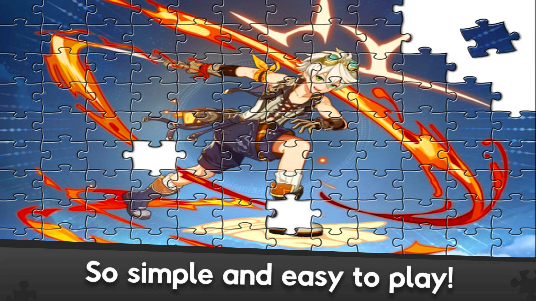 My Genshin Anime Jigsaw Puzzle ゲームのスクリーンショット
