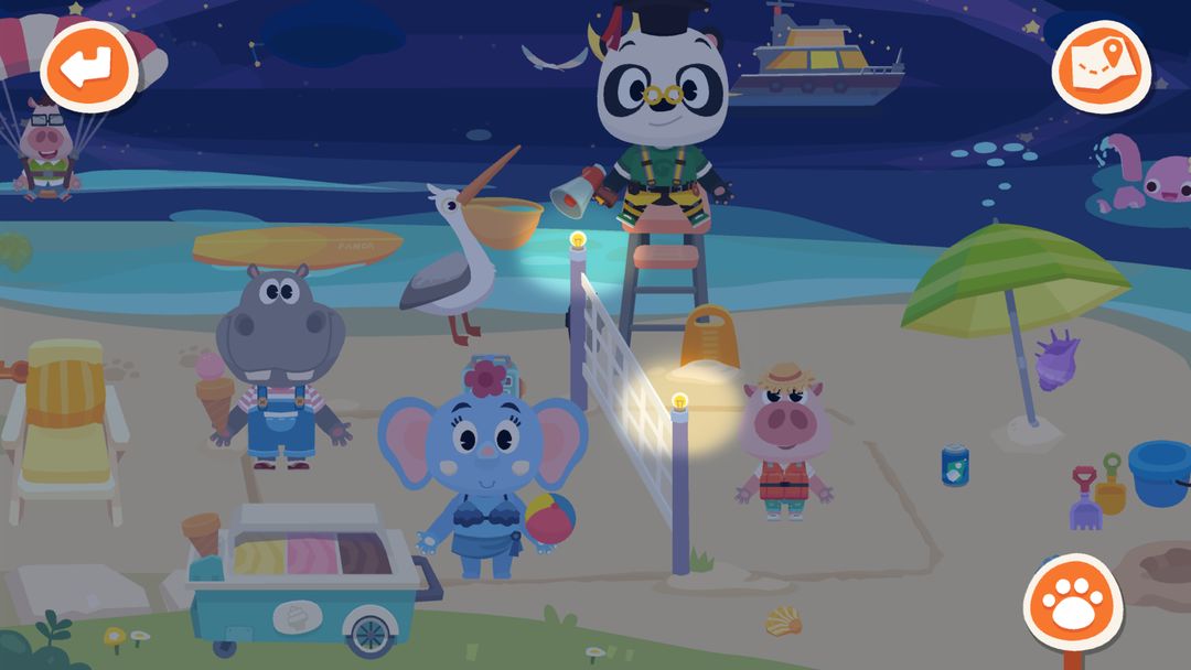 Dr. Panda Town: Vacation screenshot game