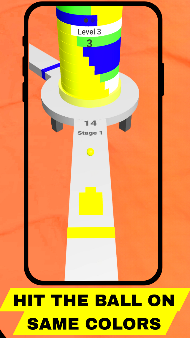 Ảnh chụp màn hình Fire Balls 3D - offline Game