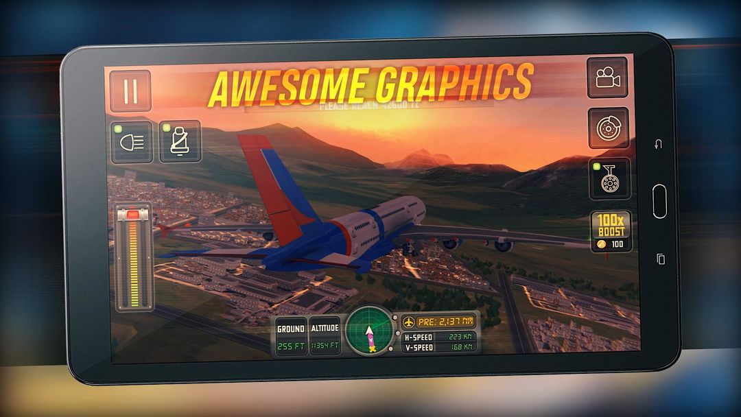 Airplane Flight Simulator screenshot game