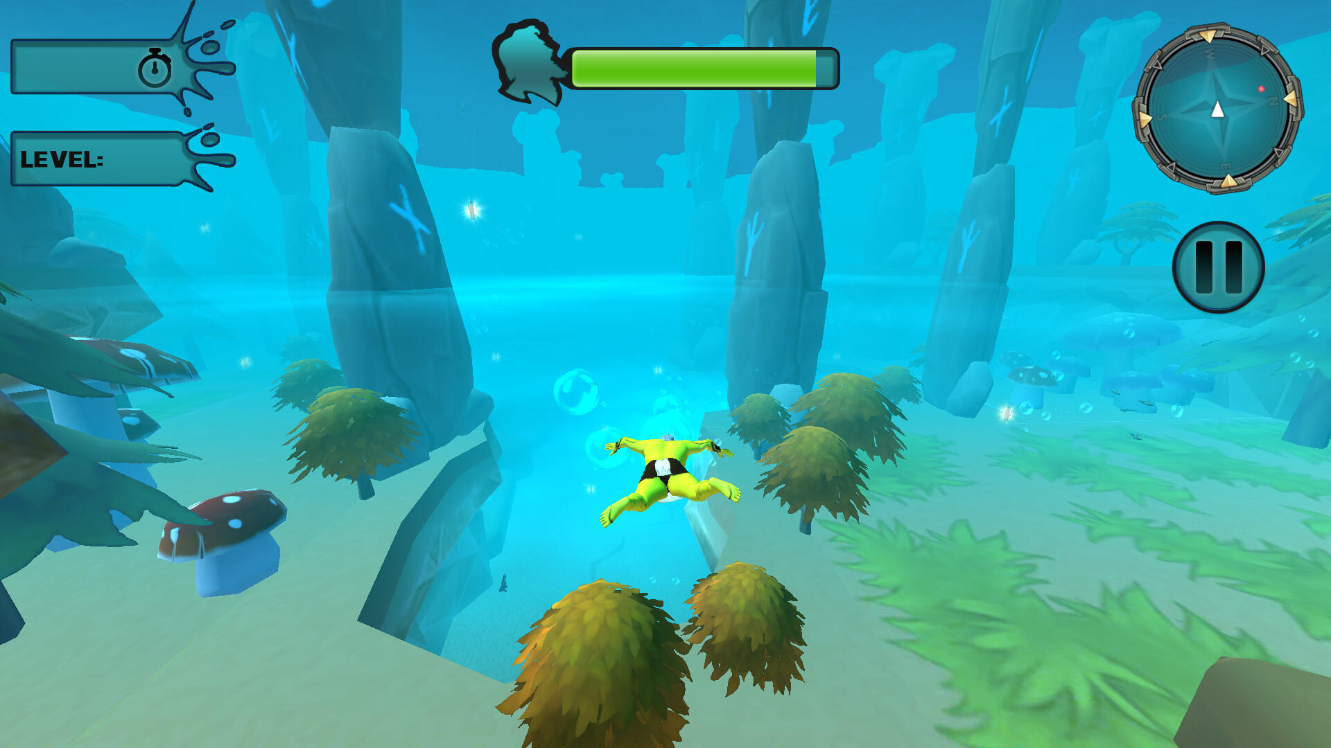 AquaHero Game Screenshot