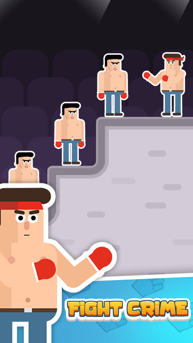 Mr Fight - Wrestling Puzzles 게임 스크린샷