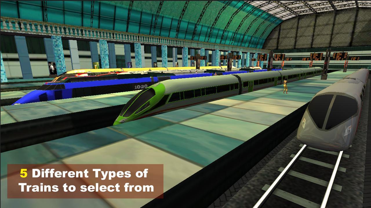 Euro Train Simulator 3D 2017 ภาพหน้าจอเกม