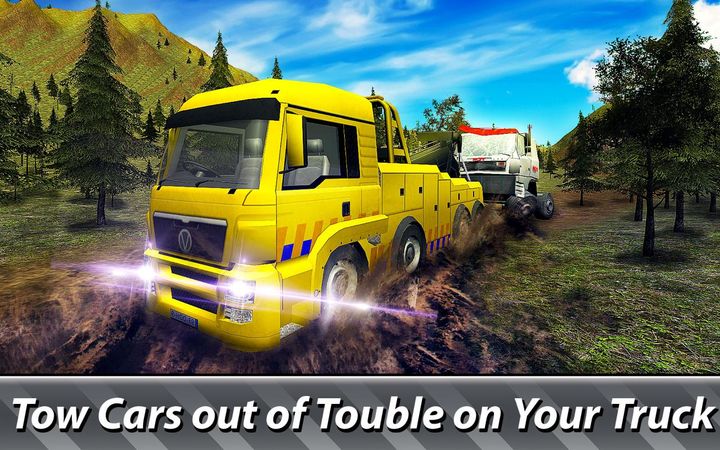Screenshot 1 of Tow Truck Emergency Simulator: 1.22