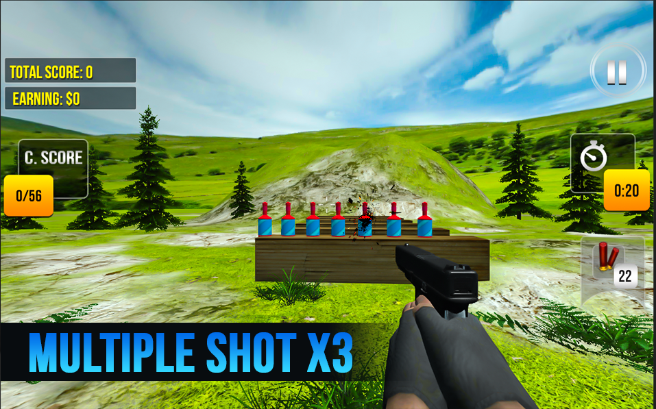 Sniper Shooting: Target Range Game Screenshot