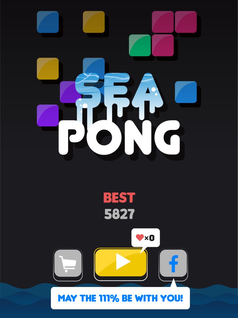 Screenshot of SEAPONG!