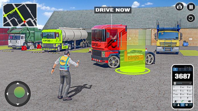 Novo Jogo de Caminhão para Celular - Truck Park Simulator 