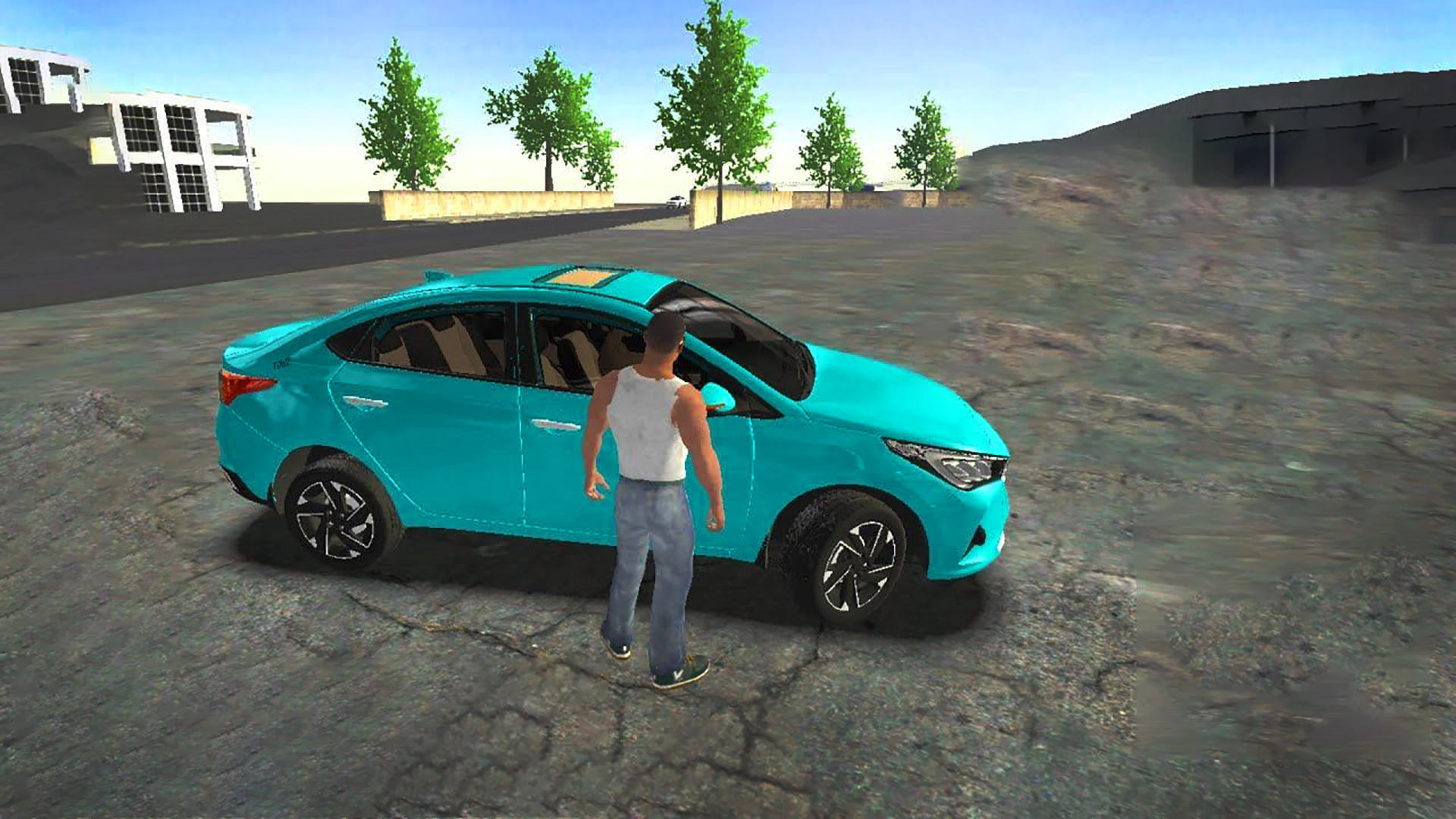 Indian Car Simulator 3d Suzuki Game Screenshot