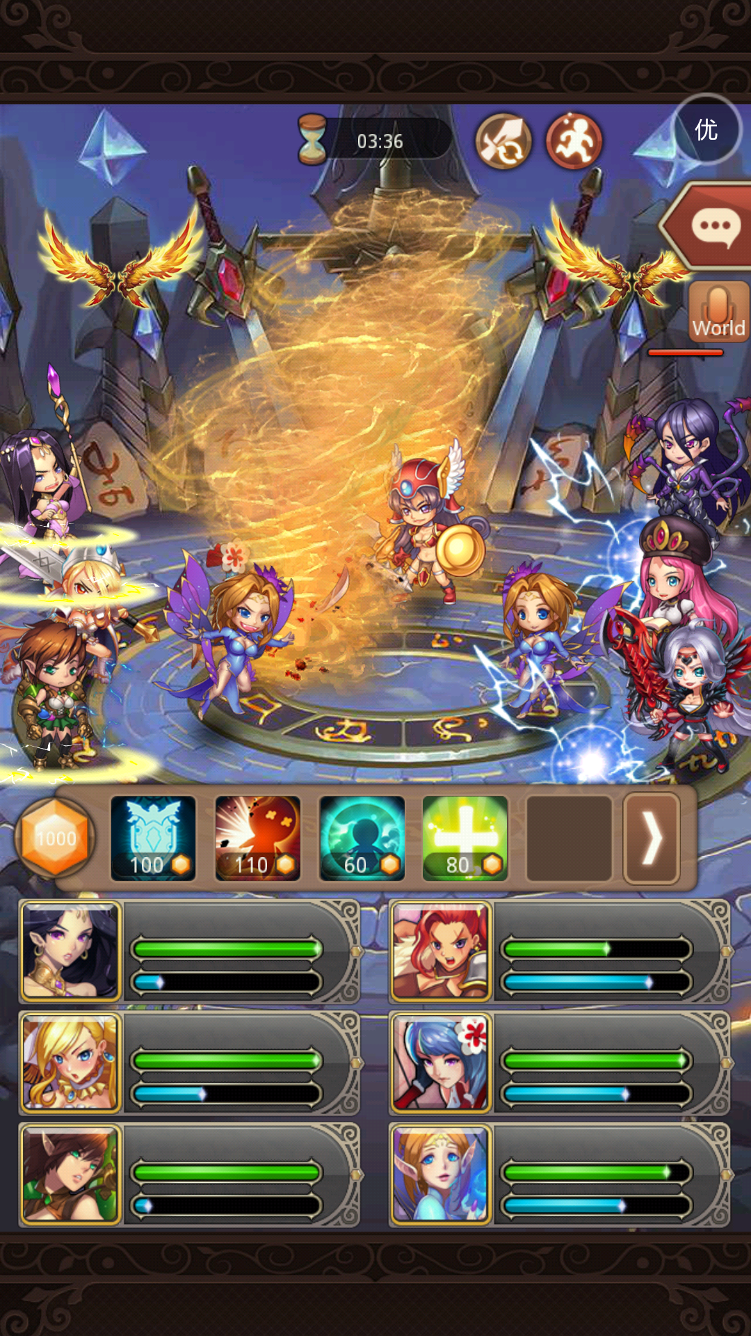 Cutie Riot - TCG 遊戲截圖