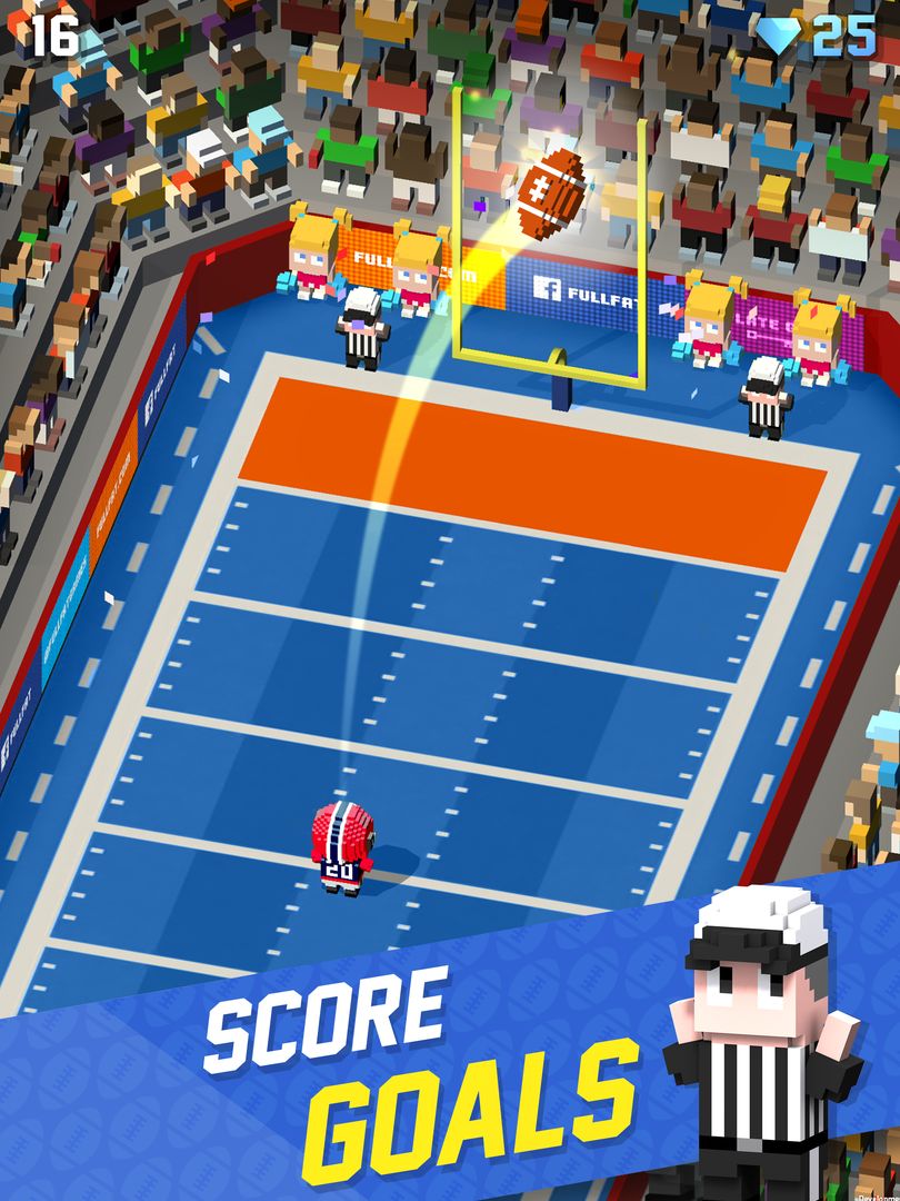 Screenshot of Blocky Football
