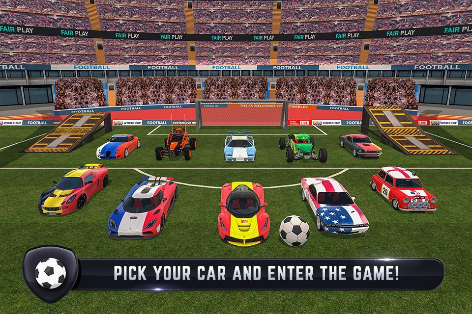 Car Football 2018 게임 스크린 샷