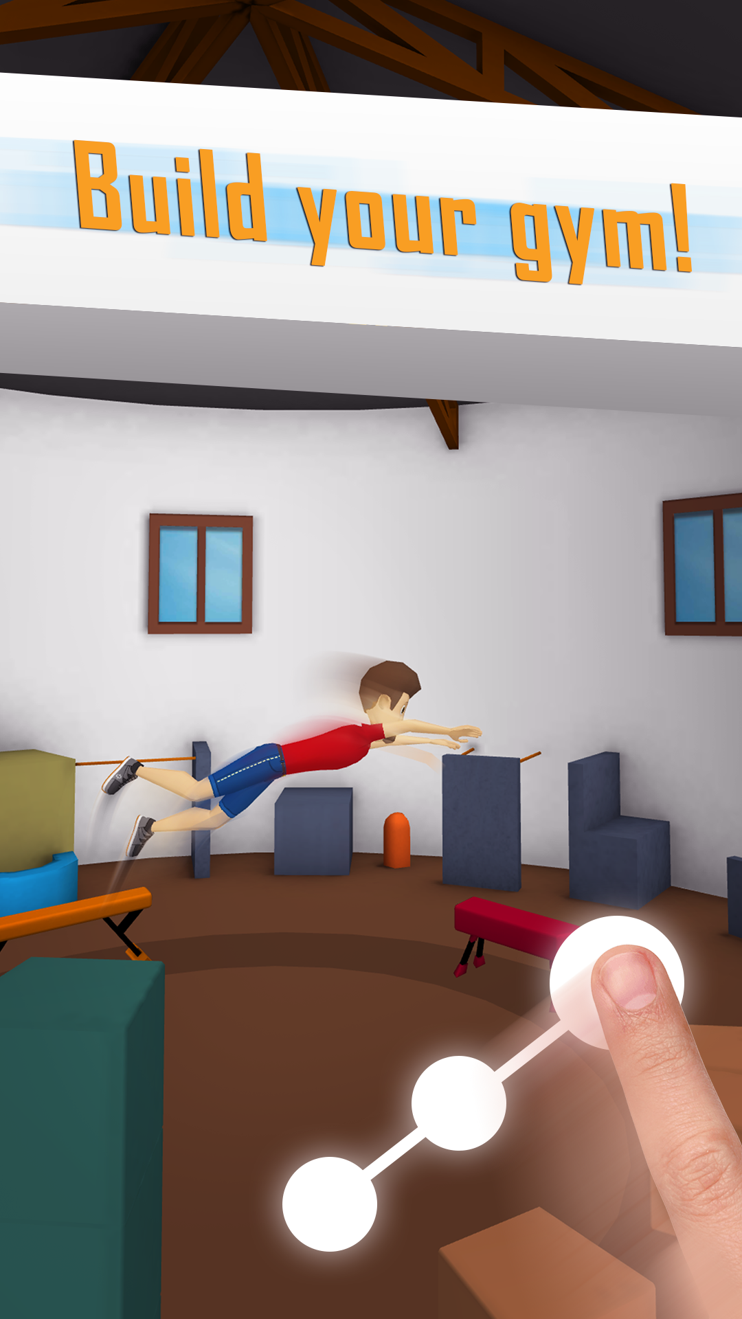 Tetrun: Parkour Mania - free running game Game Screenshot