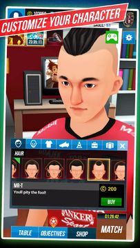 Top Soccer Hero : Bali United Game Screenshot