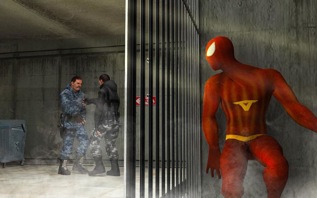 Screenshot of Spider Survival Jail Prison Stealth Escape Hero