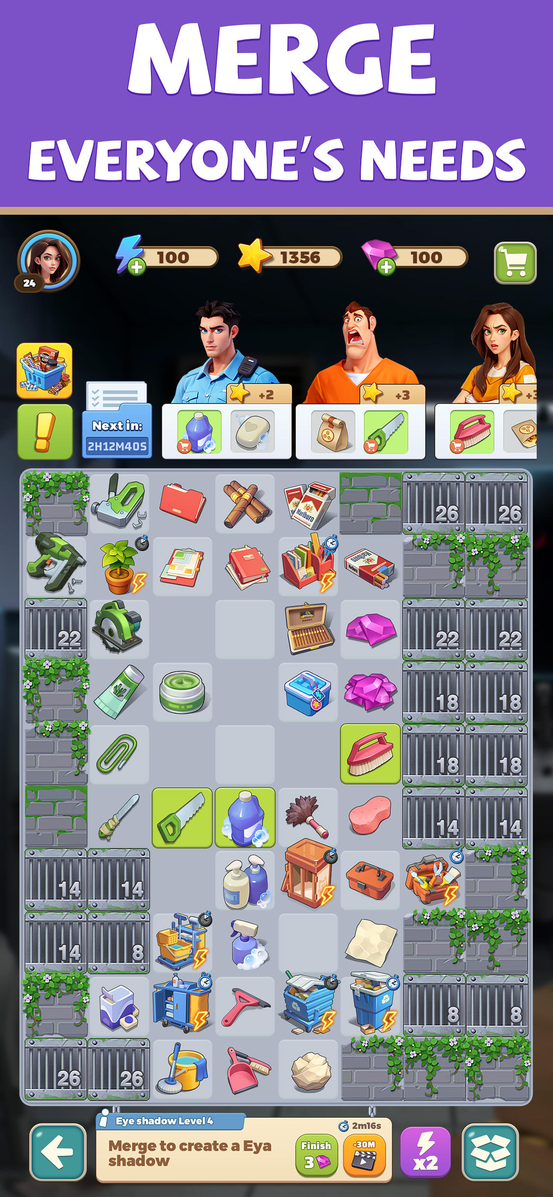Screenshot of Merge Prison : hidden puzzle