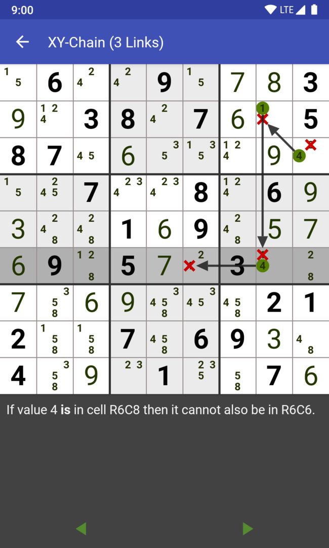 Screenshot of Andoku Sudoku 3