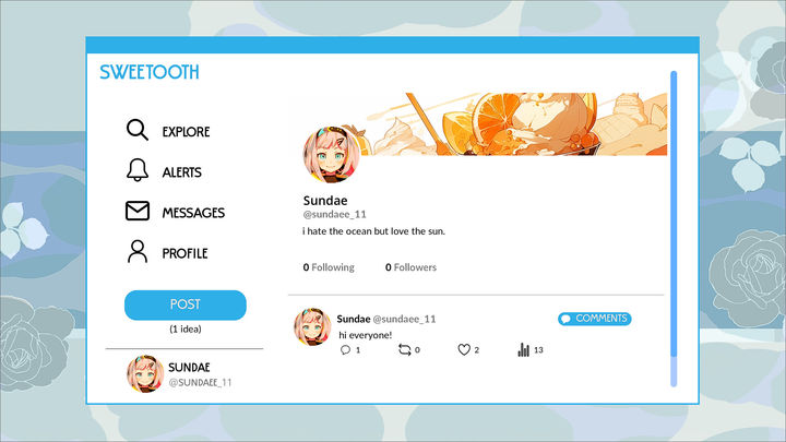 Screenshot 1 of A Social Platform 