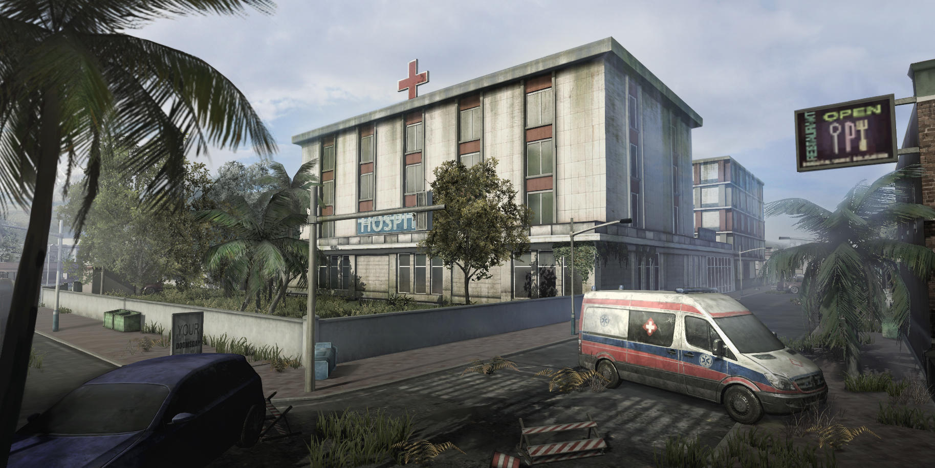 Zombie Shooter:Multiplayer Doomsday Game Screenshot