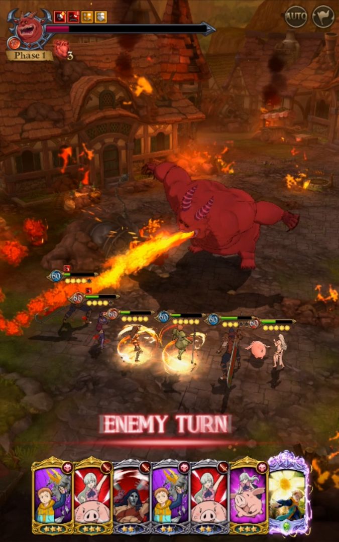 七つの大罪 光と闇の交戦 : グラクロ screenshot game